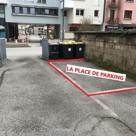 Studio + Balcon + Parking - Ultra Centre Apartment Annecy Luaran gambar