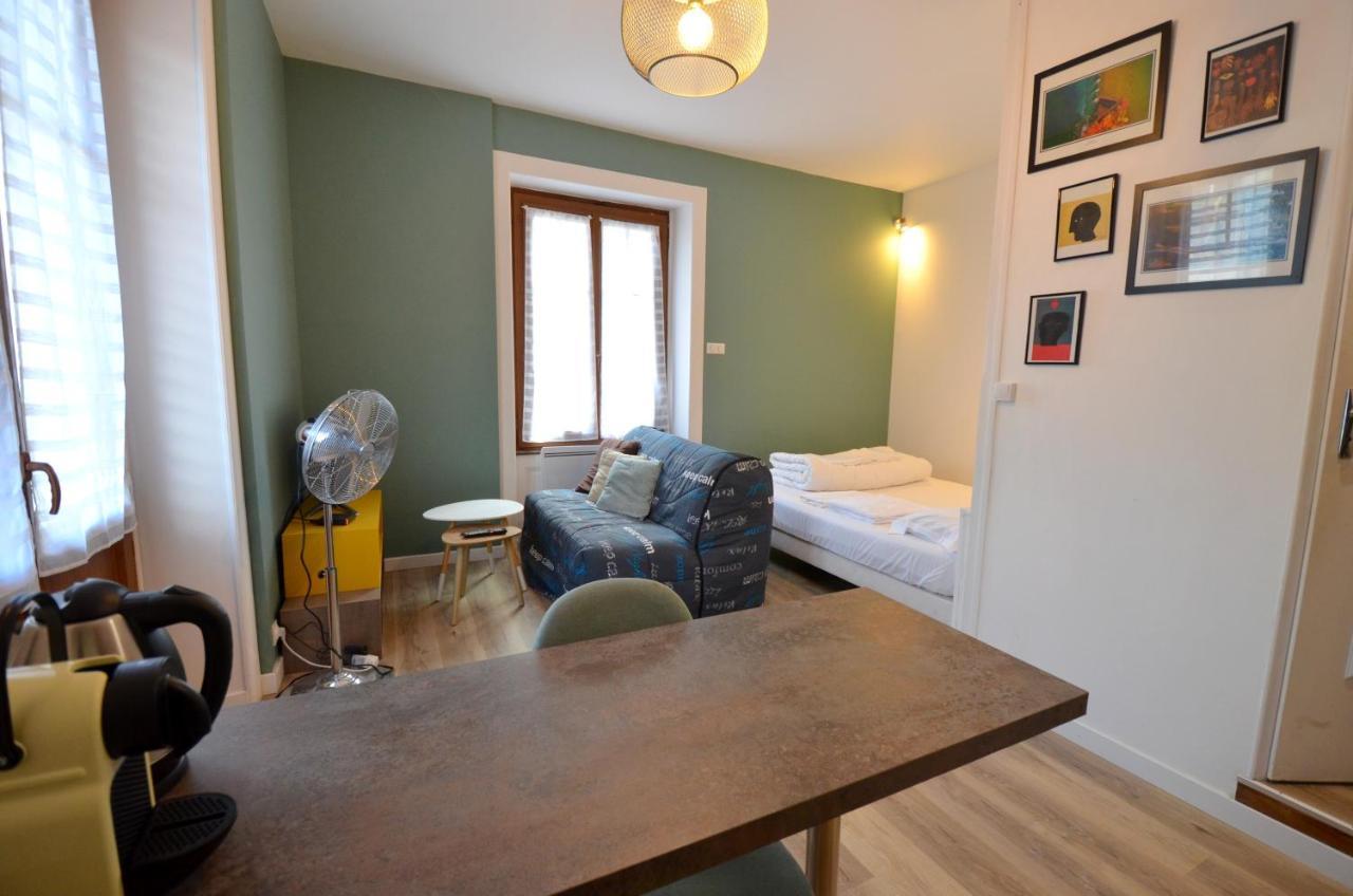 Studio + Balcon + Parking - Ultra Centre Apartment Annecy Luaran gambar
